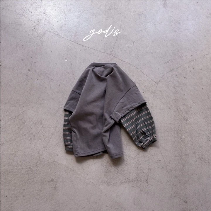 Godis - Korean Children Fashion - #Kfashion4kids - Pocket Layer Tee - 7