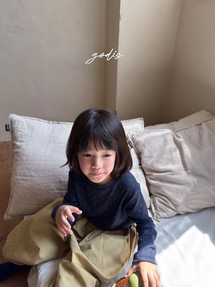 Godis - Korean Children Fashion - #childofig - Mini Ribbed Tee - 5