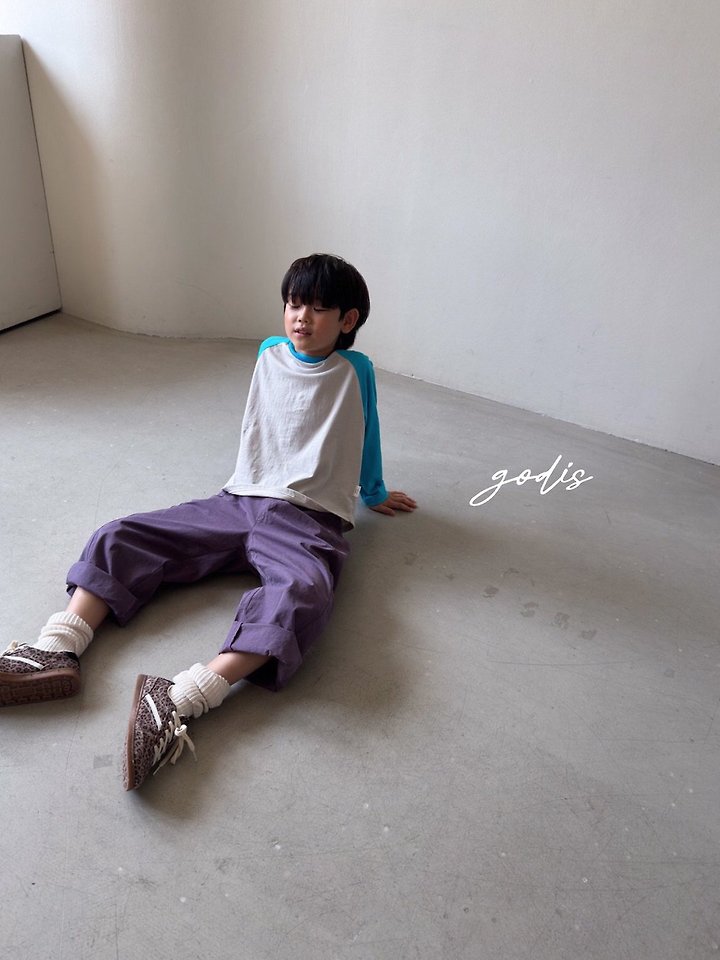 Godis - Korean Children Fashion - #childofig - Unique Raglan Tee - 8