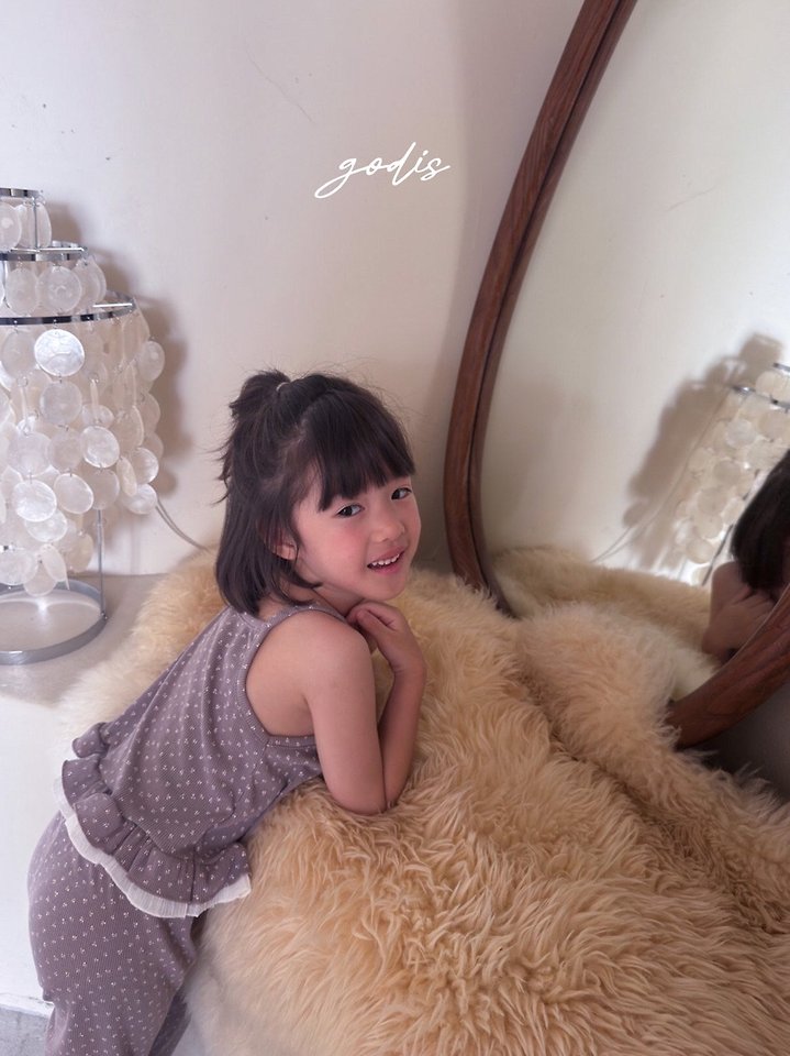 Godis - Korean Children Fashion - #childofig - Tiny Flower Frill One-Piece - 10
