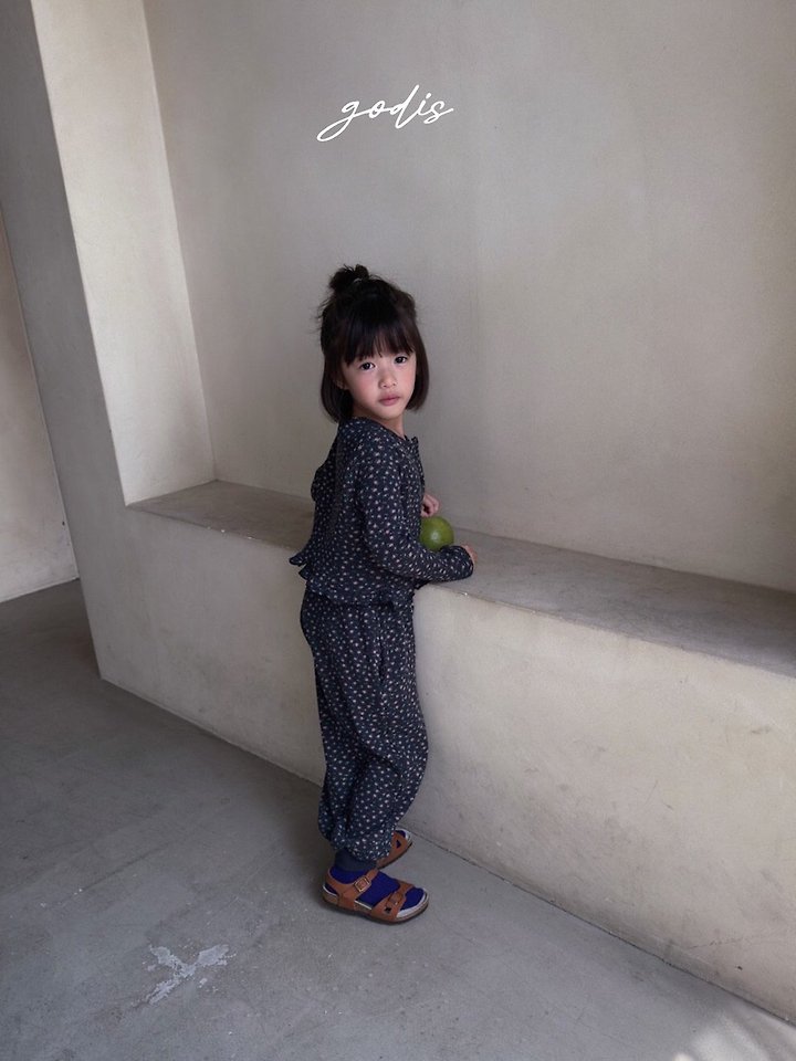 Godis - Korean Children Fashion - #childrensboutique - Waffle Frill Cardigan - 5