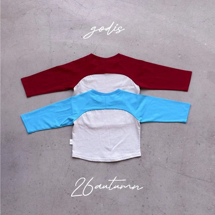 Godis - Korean Children Fashion - #designkidswear - Unique Raglan Tee - 11