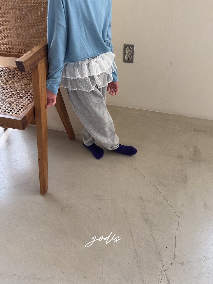 Godis - Korean Children Fashion - #childrensboutique - Soft Lace Pants - 4