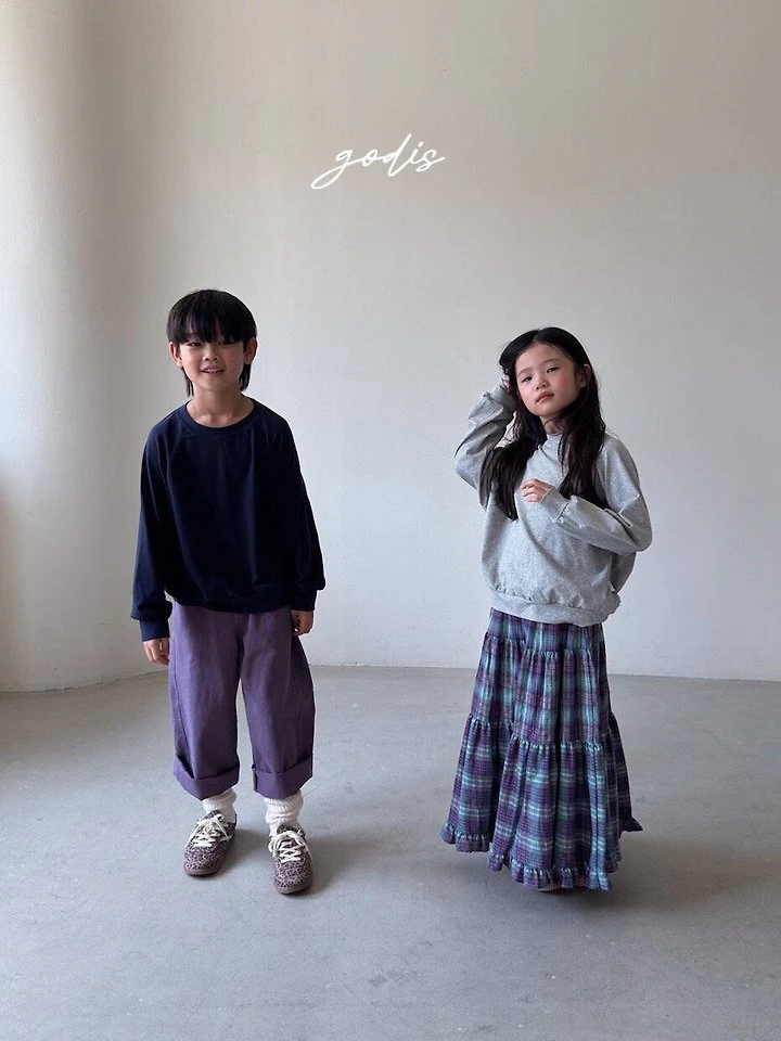 Godis - Korean Children Fashion - #designkidswear - Single Raglan Sweatshirt - 3