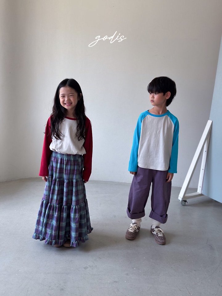 Godis - Korean Children Fashion - #discoveringself - Unique Raglan Tee - 12