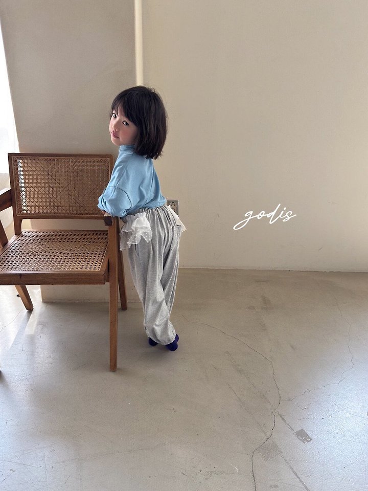 Godis - Korean Children Fashion - #discoveringself - Soft Lace Pants - 5