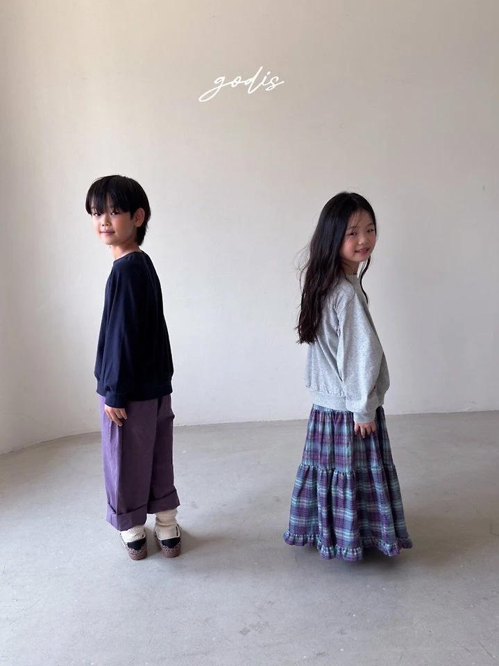 Godis - Korean Children Fashion - #designkidswear - Single Raglan Sweatshirt - 4