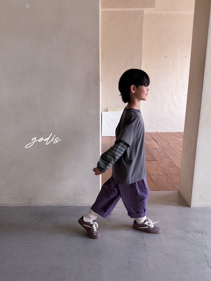 Godis - Korean Children Fashion - #fashionkids - Pocket Layer Tee - 3