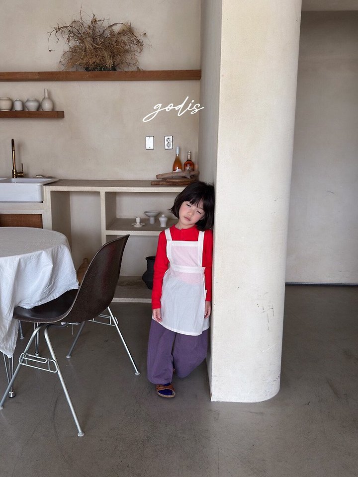 Godis - Korean Children Fashion - #kidsshorts - Apron - 11