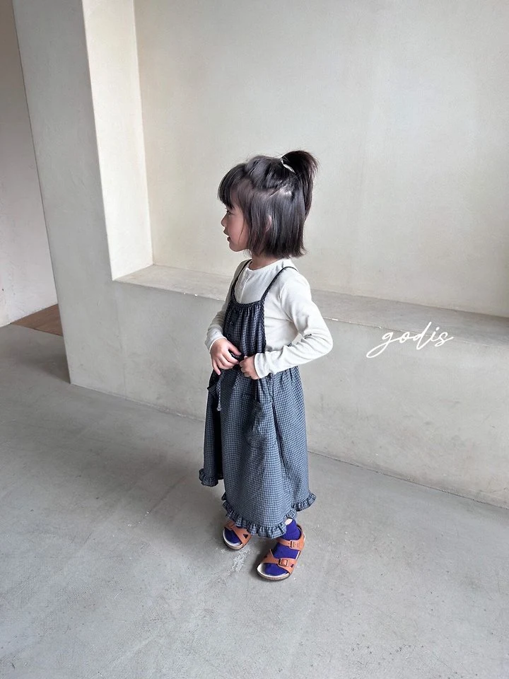 Godis - Korean Children Fashion - #kidsshorts - Button Frill One-Piece - 8