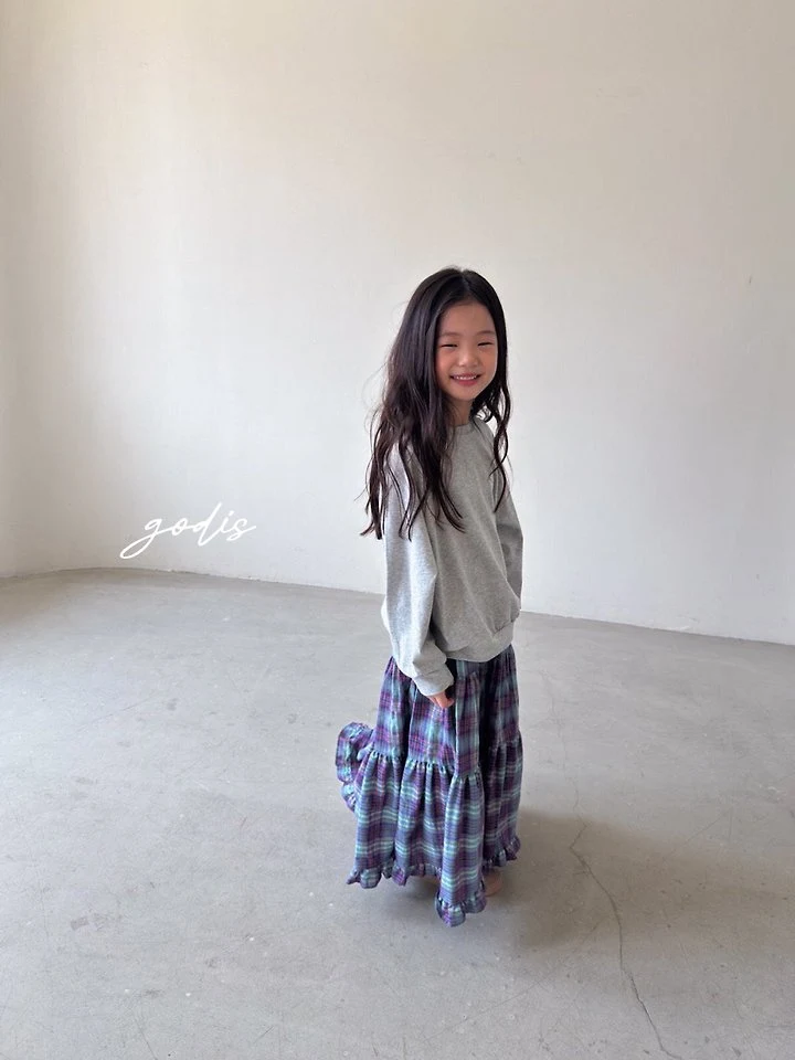 Godis - Korean Children Fashion - #kidsshorts - Single Raglan Sweatshirt - 6