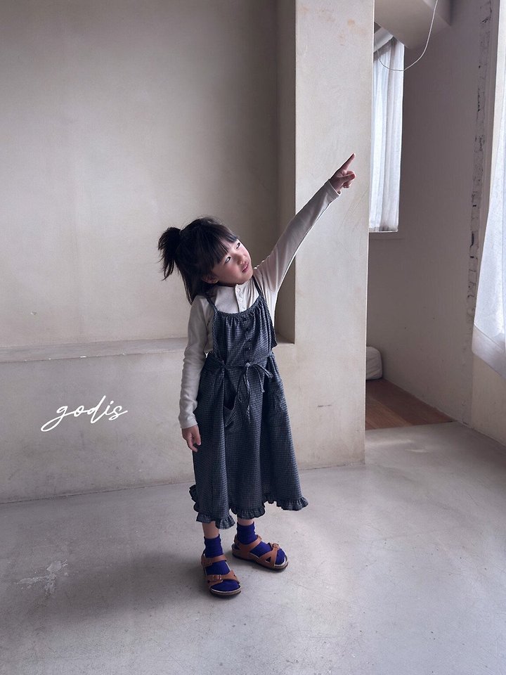 Godis - Korean Children Fashion - #littlefashionista - Button Frill One-Piece - 12