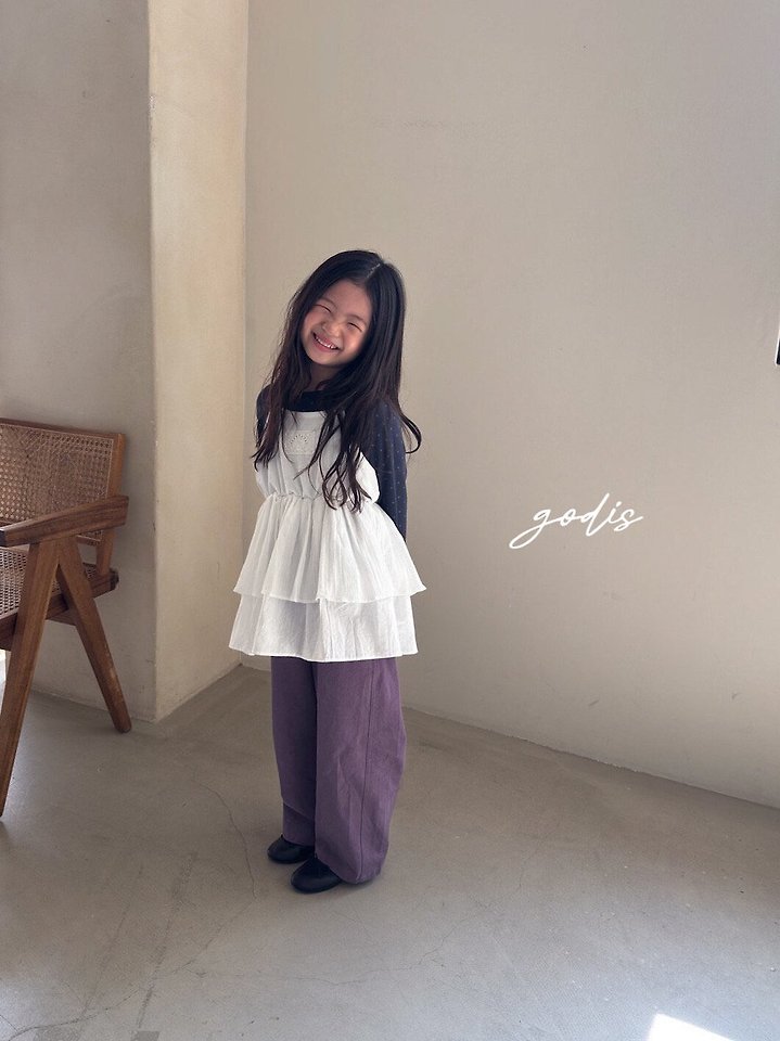 Godis - Korean Children Fashion - #littlefashionista - Cancan Sleeveless Blouse - 11