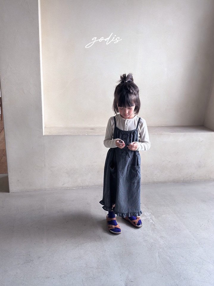 Godis - Korean Children Fashion - #littlefashionista - Button Ribbed Tee - 10
