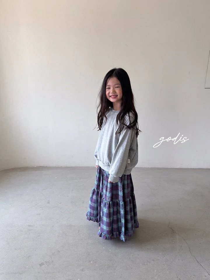 Godis - Korean Children Fashion - #littlefashionista - Single Raglan Sweatshirt - 10