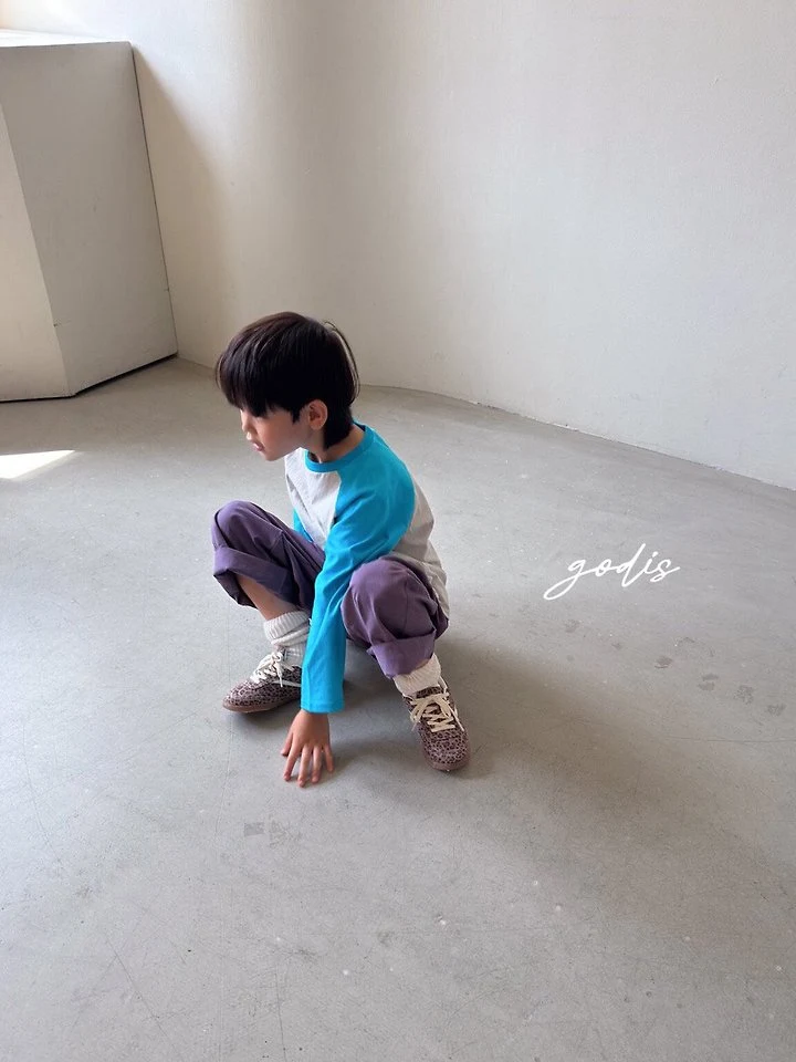 Godis - Korean Children Fashion - #prettylittlegirls - Unique Raglan Tee - 7