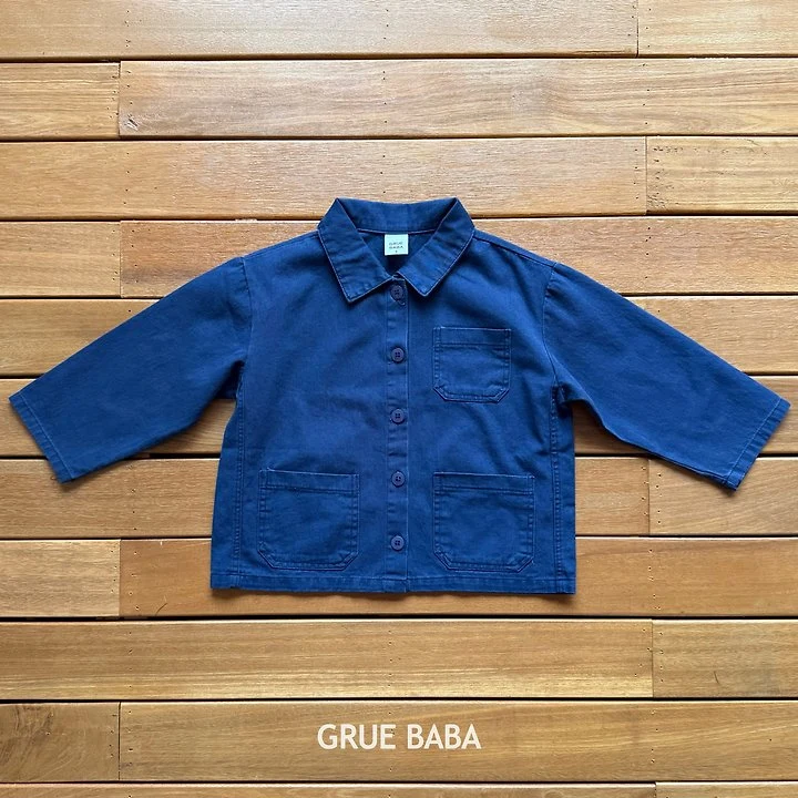 Grue Baba - Korean Children Fashion - #childofig - Work Jacket
