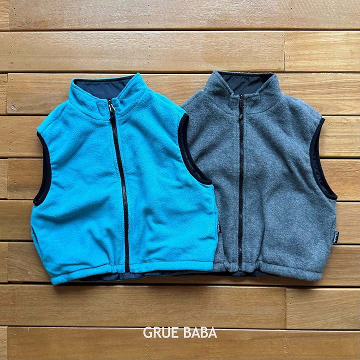 Grue Baba - Korean Children Fashion - #designkidswear - Third Vest