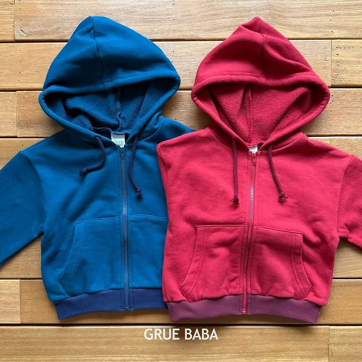 Grue Baba - Korean Children Fashion - #discoveringself - Palette Hooded Zip-up - 4