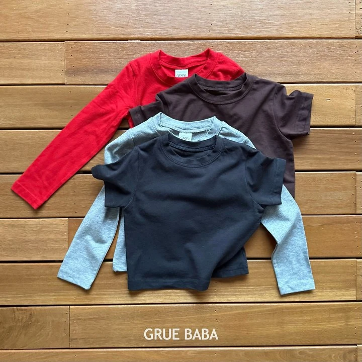 Grue Baba - Korean Children Fashion - #fashionkids - Headset Tee - 5