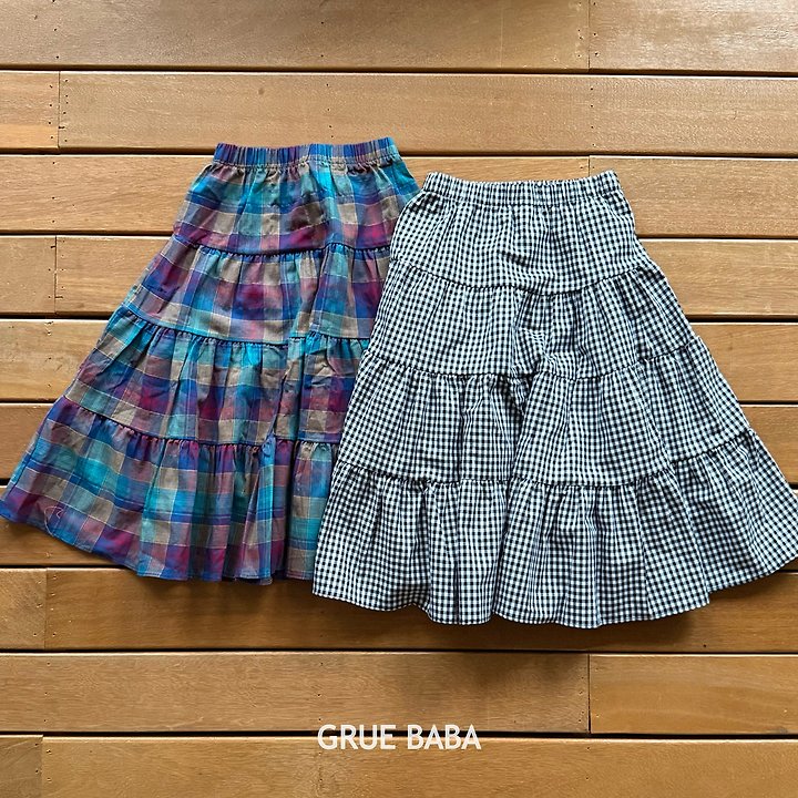 Grue Baba - Korean Children Fashion - #magicofchildhood - Long Long Skirt