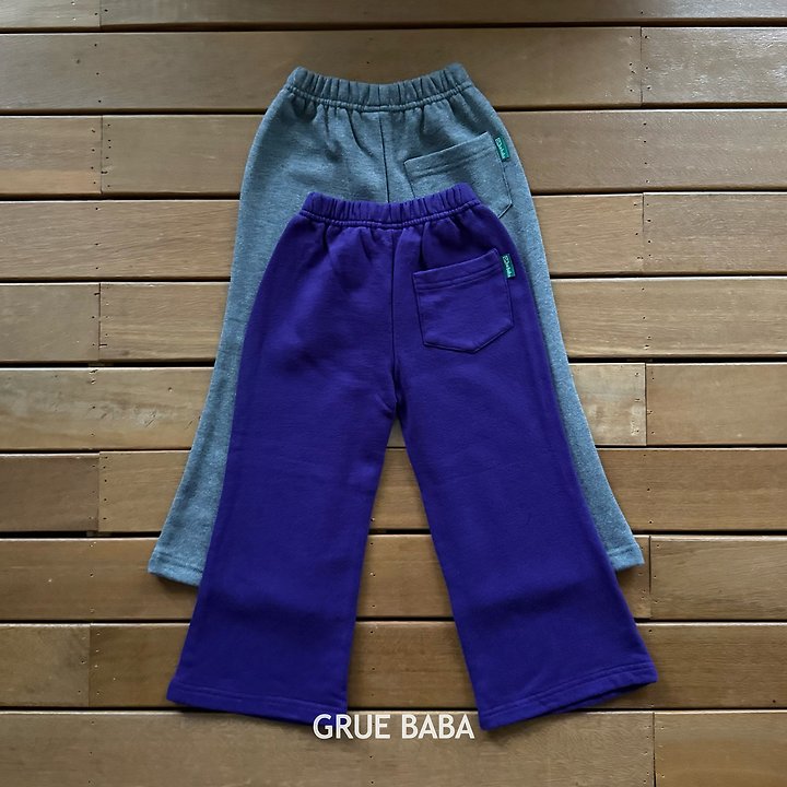 Grue Baba - Korean Children Fashion - #todddlerfashion - Solid Bootcut Pants - 5