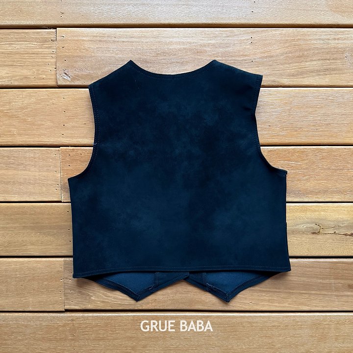 Grue Baba - Korean Children Fashion - #toddlerclothing - Slinky Vest - 3
