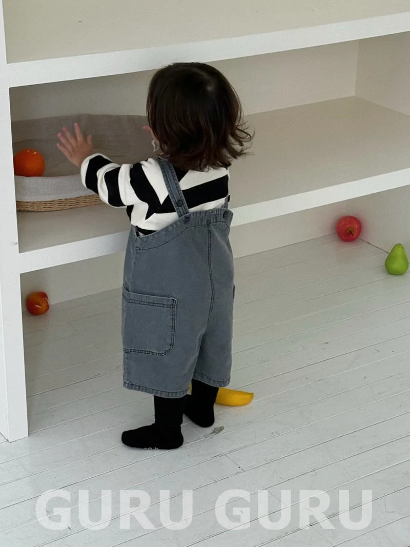 Guru Guru - Korean Baby Fashion - #babyboutique - Denim Overalls - 12