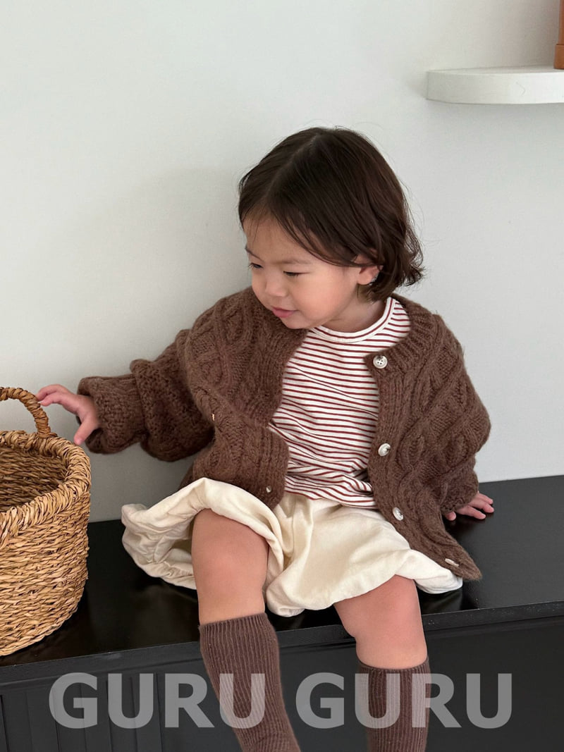 Guru Guru - Korean Baby Fashion - #babyboutique - Stripe Tee - 10