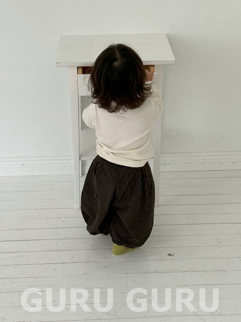 Guru Guru - Korean Baby Fashion - #babyboutique - Check Pants - 7