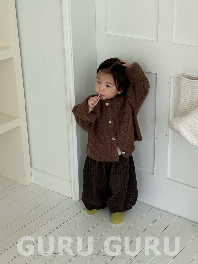 Guru Guru - Korean Baby Fashion - #babyboutiqueclothing - Twist Knit Cardigan - 10