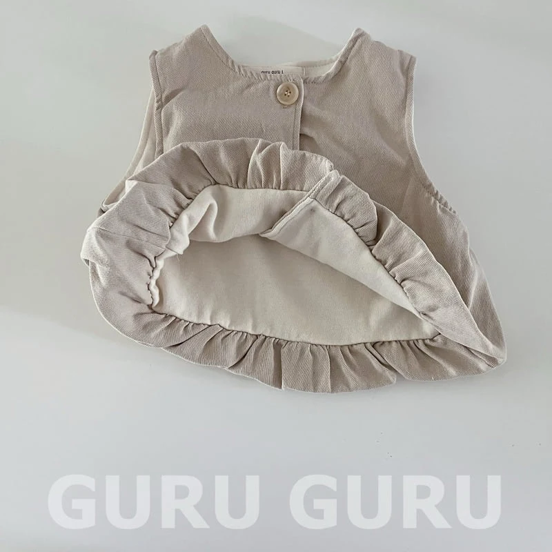 Guru Guru - Korean Baby Fashion - #babyboutiqueclothing - Cloud Vest - 3