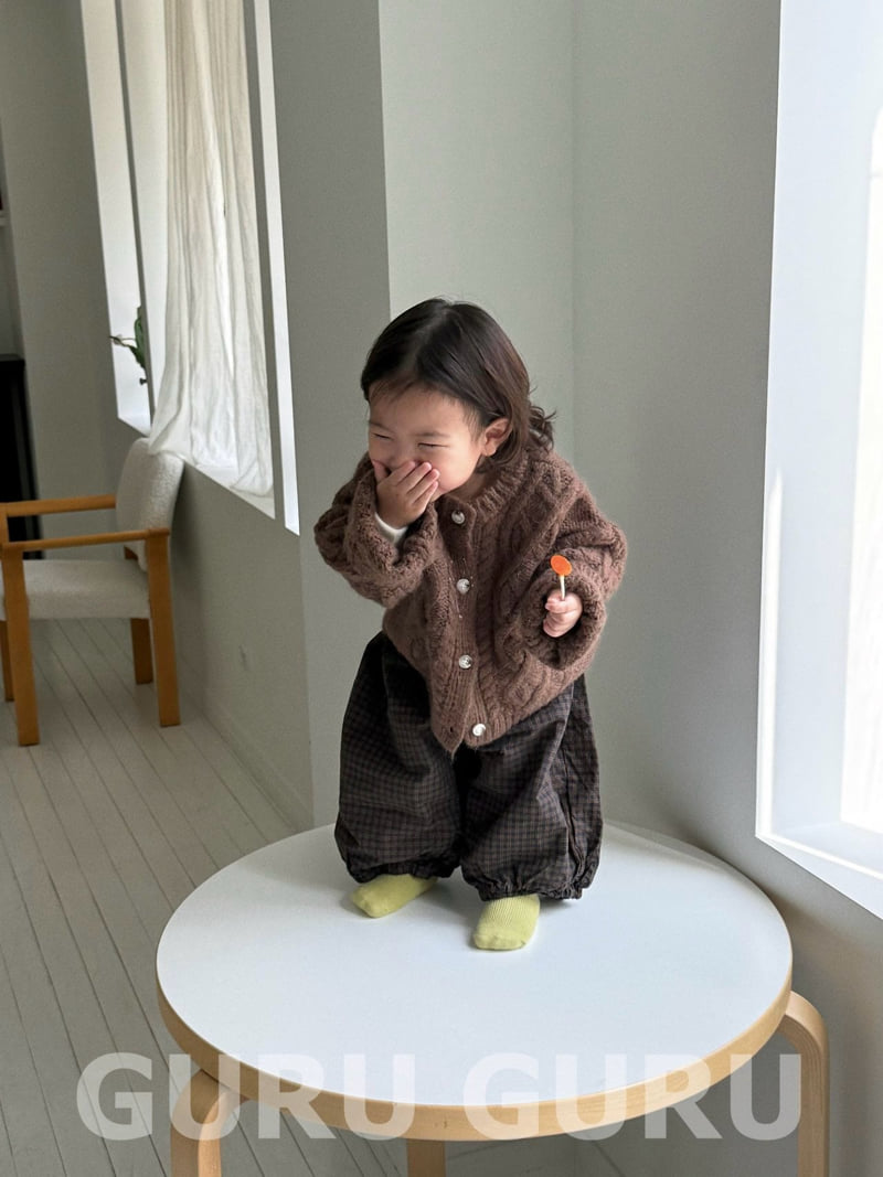 Guru Guru - Korean Baby Fashion - #babyclothing - Twist Knit Cardigan - 11