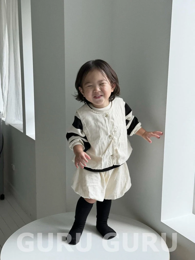 Guru Guru - Korean Baby Fashion - #babyfashion - Cloud Vest - 5