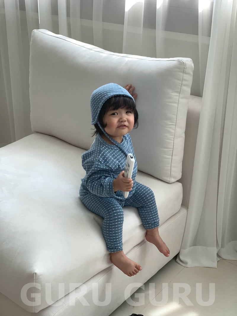 Guru Guru - Korean Baby Fashion - #babyfever - Doudu Bonnet - 5