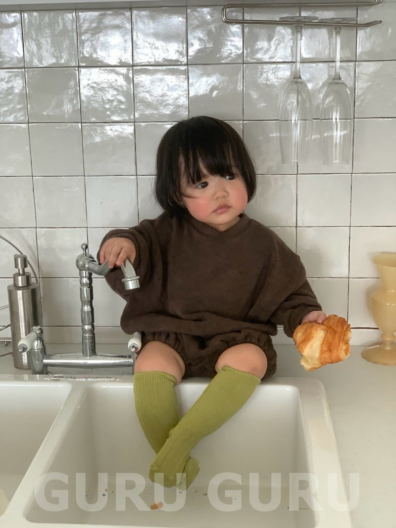 Guru Guru - Korean Baby Fashion - #babylifestyle - Bear Set - 11