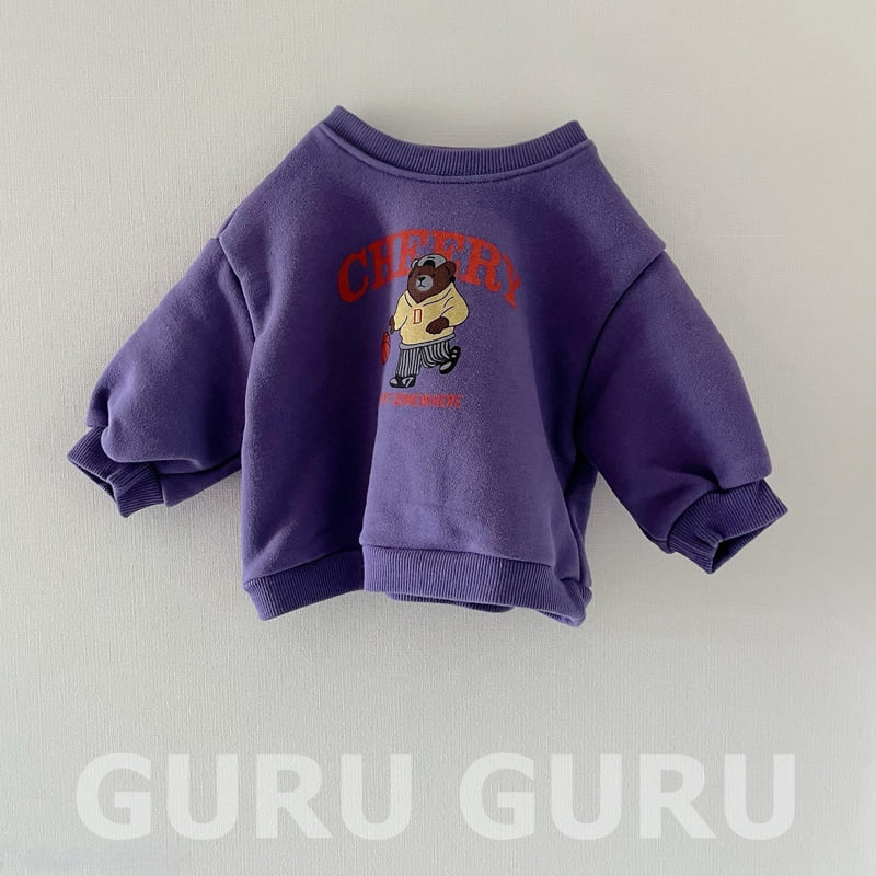 Guru Guru - Korean Baby Fashion - #babylifestyle - Basketball Sweatshirts - 3