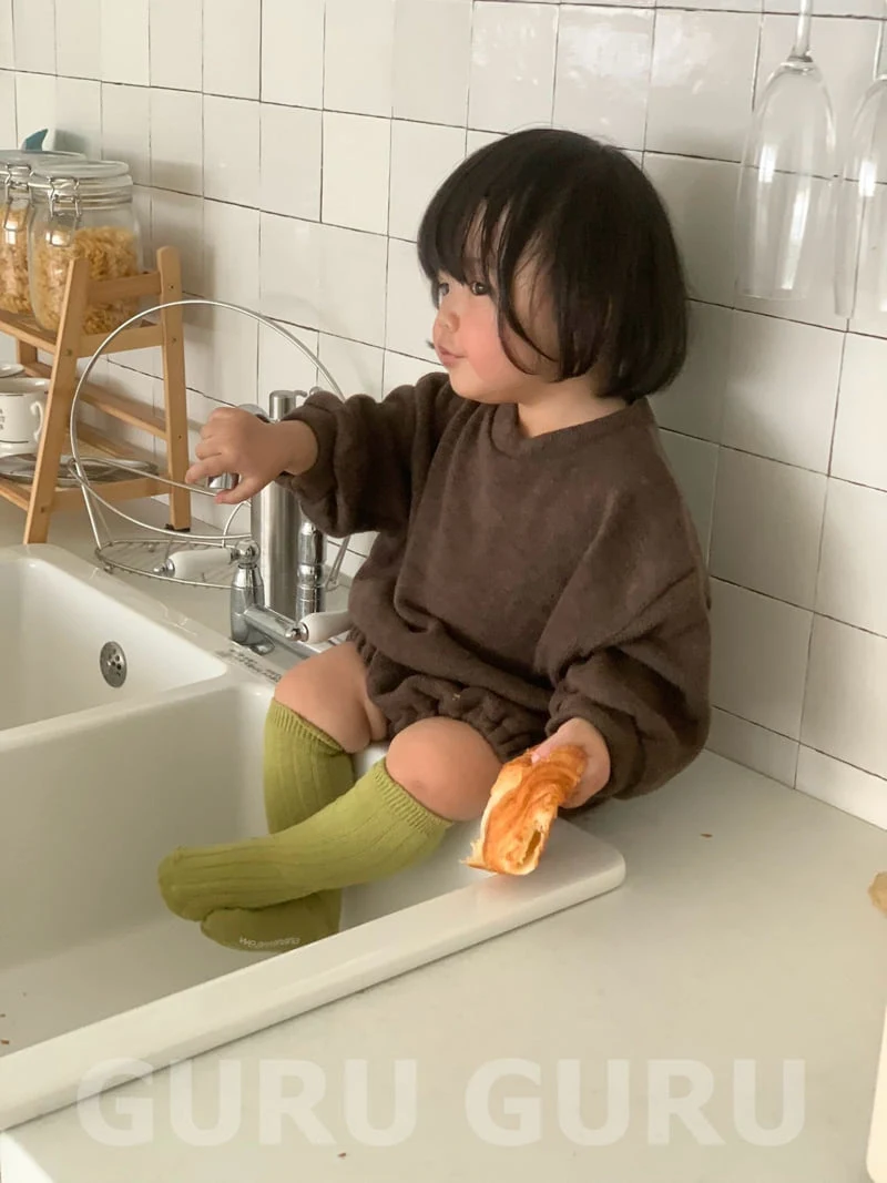 Guru Guru - Korean Baby Fashion - #babyoninstagram - Bear Set - 12