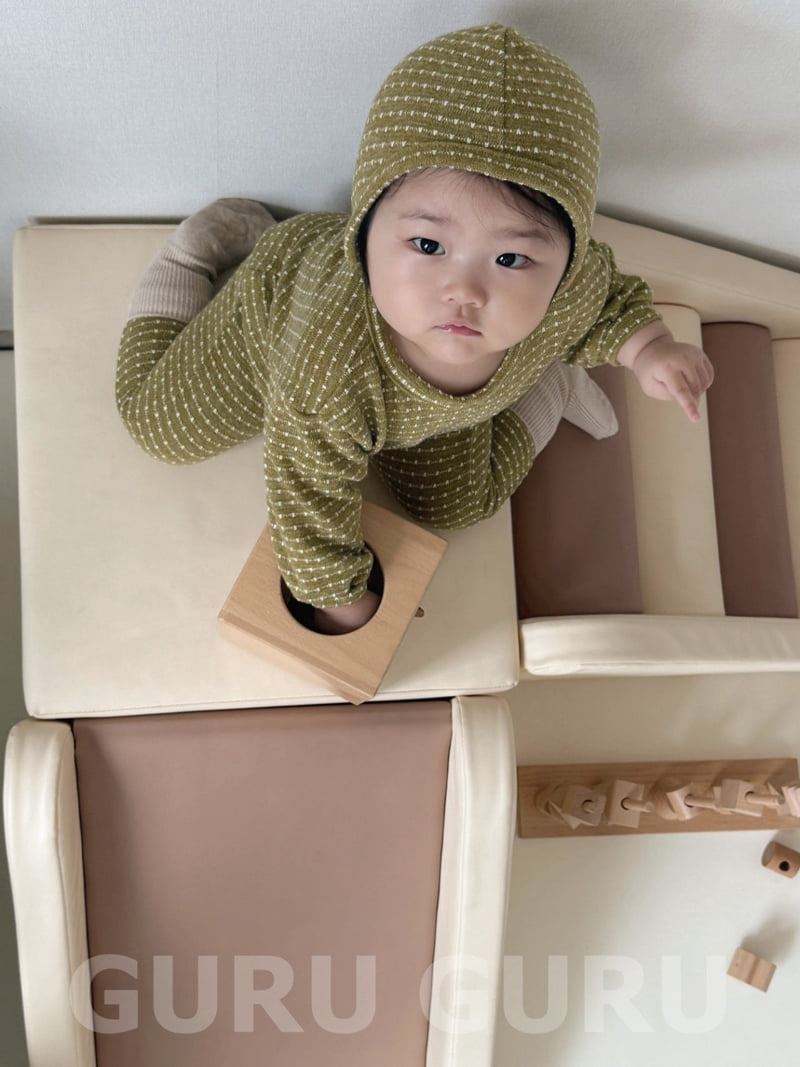 Guru Guru - Korean Baby Fashion - #babyoutfit - Doudu Bonnet - 10