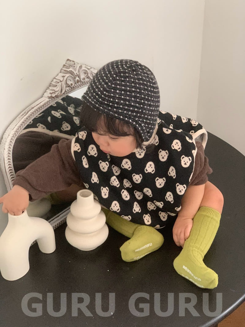 Guru Guru - Korean Baby Fashion - #babywear - Doudu Bonnet - 12