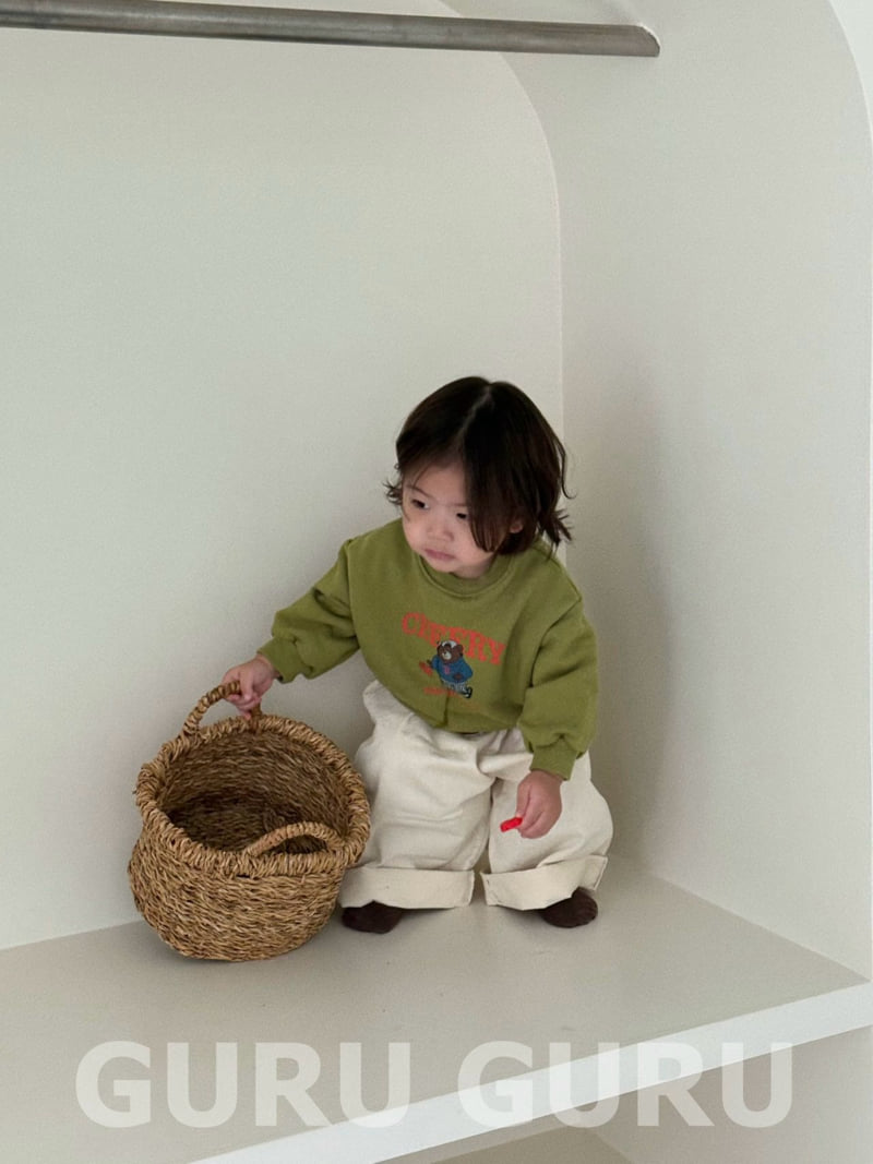 Guru Guru - Korean Baby Fashion - #babywear - Basketball Sweatshirts - 8