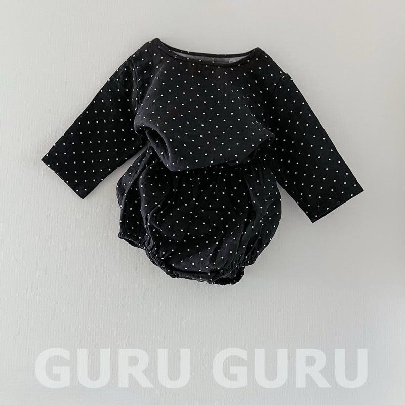 Guru Guru - Korean Baby Fashion - #babywear - Dot Set - 4