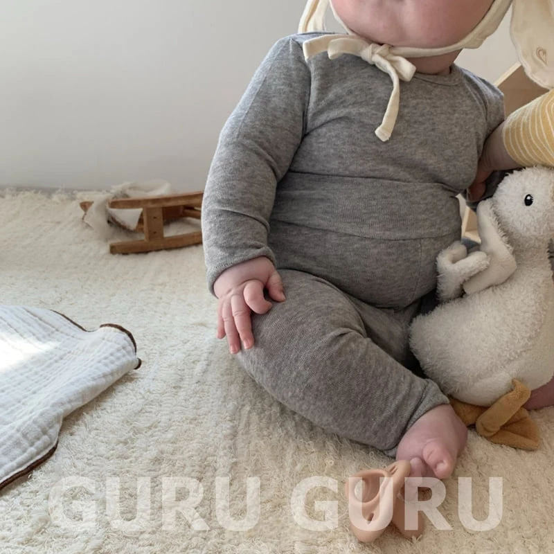 Guru Guru - Korean Baby Fashion - #onlinebabyshop - Soft Easywear - 9
