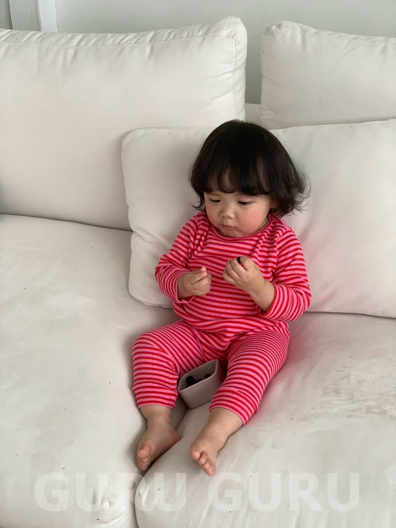 Guru Guru - Korean Baby Fashion - #onlinebabyshop - Sweet Set - 6