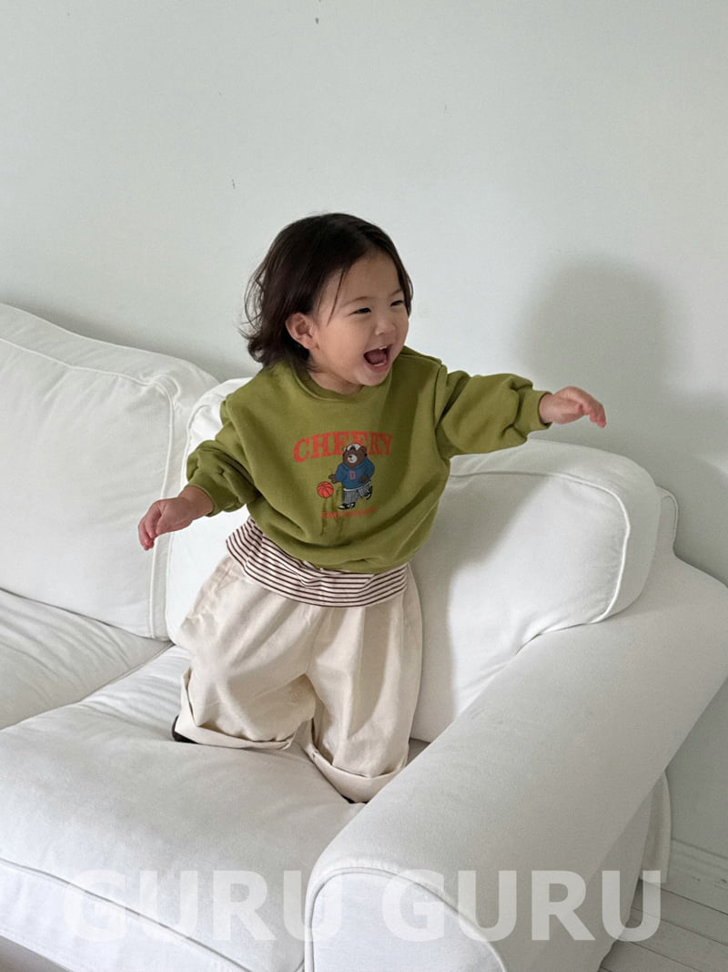 Guru Guru - Korean Baby Fashion - #onlinebabyshop - Basketball Sweatshirts - 10