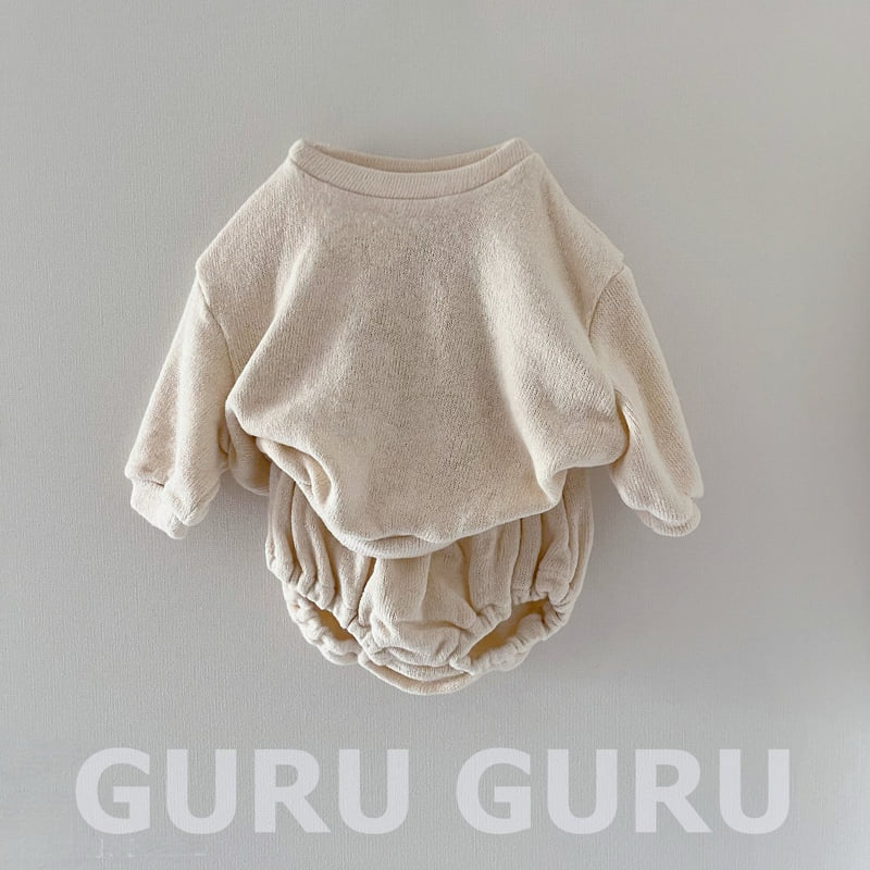 Guru Guru - Korean Baby Fashion - #onlinebabyshop - Bear Set - 4