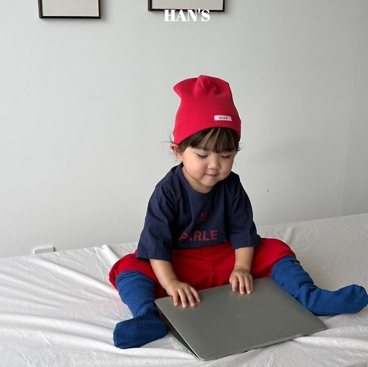 Han's - Korean Children Fashion - #Kfashion4kids - Lettering Tee - 6