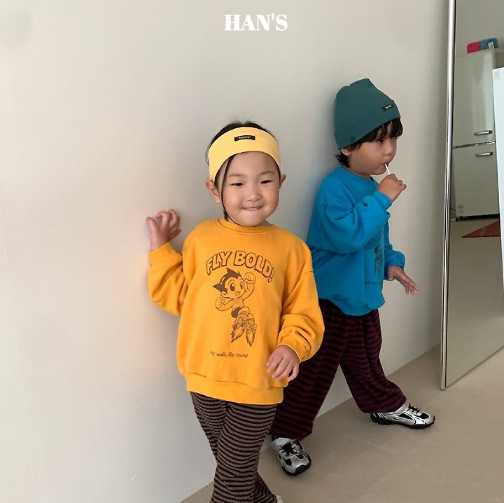 Han's - Korean Children Fashion - #Kfashion4kids - Fly Atom Sweatshirt - 12