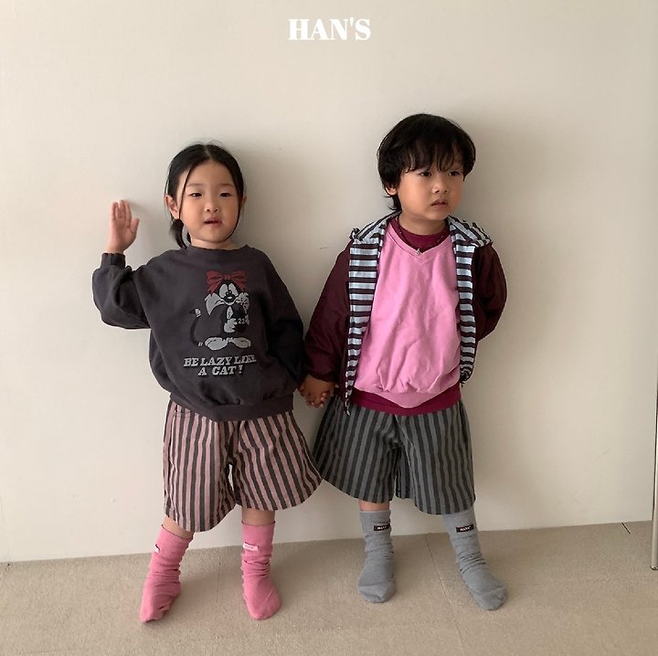 Han's - Korean Children Fashion - #Kfashion4kids - Striped Pants - 10