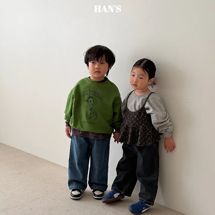 Han's - Korean Children Fashion - #Kfashion4kids - V Sweatshirt - 9